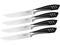 Top Chef 80-TC10 5 inch Stainless Steel Steak Knife Set - 4 Pieces
