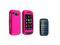 compatible with Samsung© AT&T IMPRESSION A877 PINK HARD CASE+LCD protector