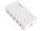 ORICO DCH-5U 30W 5-Port desktop USB Charger for iPhone 6s / 6 / 6 plus, iPad Air 2 / mini 3, Samsung Galaxy S6 / S6 Edge / Note 5, HTC M9, Nexus and More - White