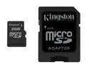Kingston 2GB MicroSD Flash Card W/ E-Tail Clamshell Model SDC/2GBET