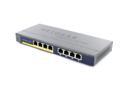 NETGEAR ProSafe GS108P-100NAS 10/100/1000Mbps Switch with 4-port PoE 8 x RJ45