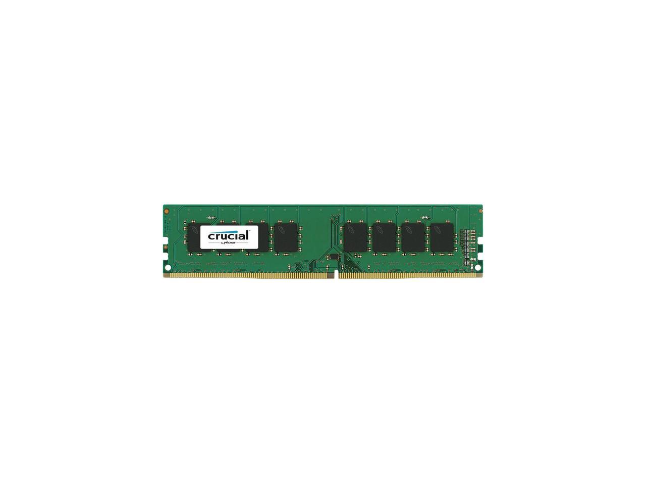 Crucial 4GB Single DDR4 2666 MT S PC4 21300 CL19 X8 UDIMM 288 Pin