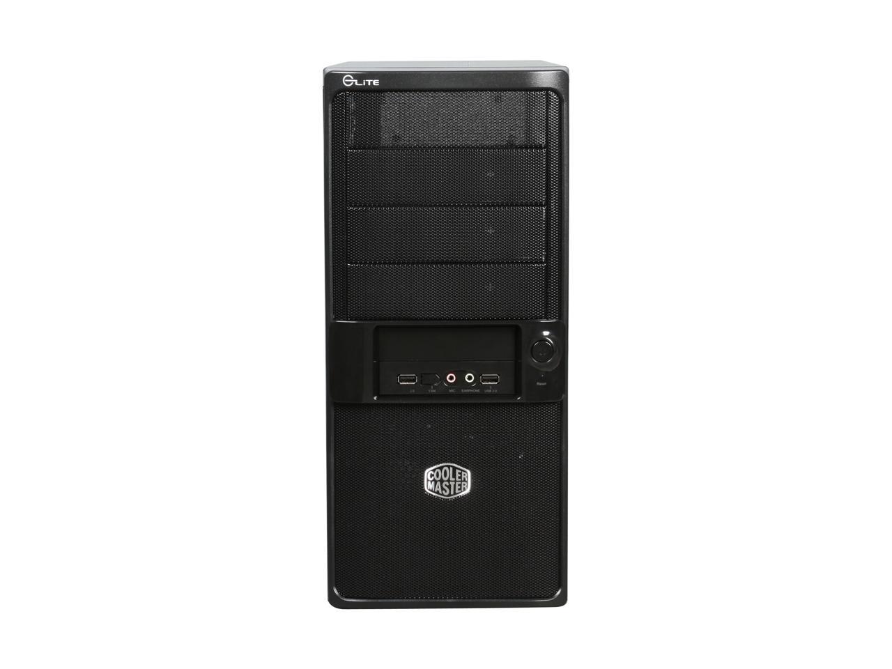 Cooler Master ELITE 335 RC 335 KKN1 GP Black Computer Case Newegg Ca