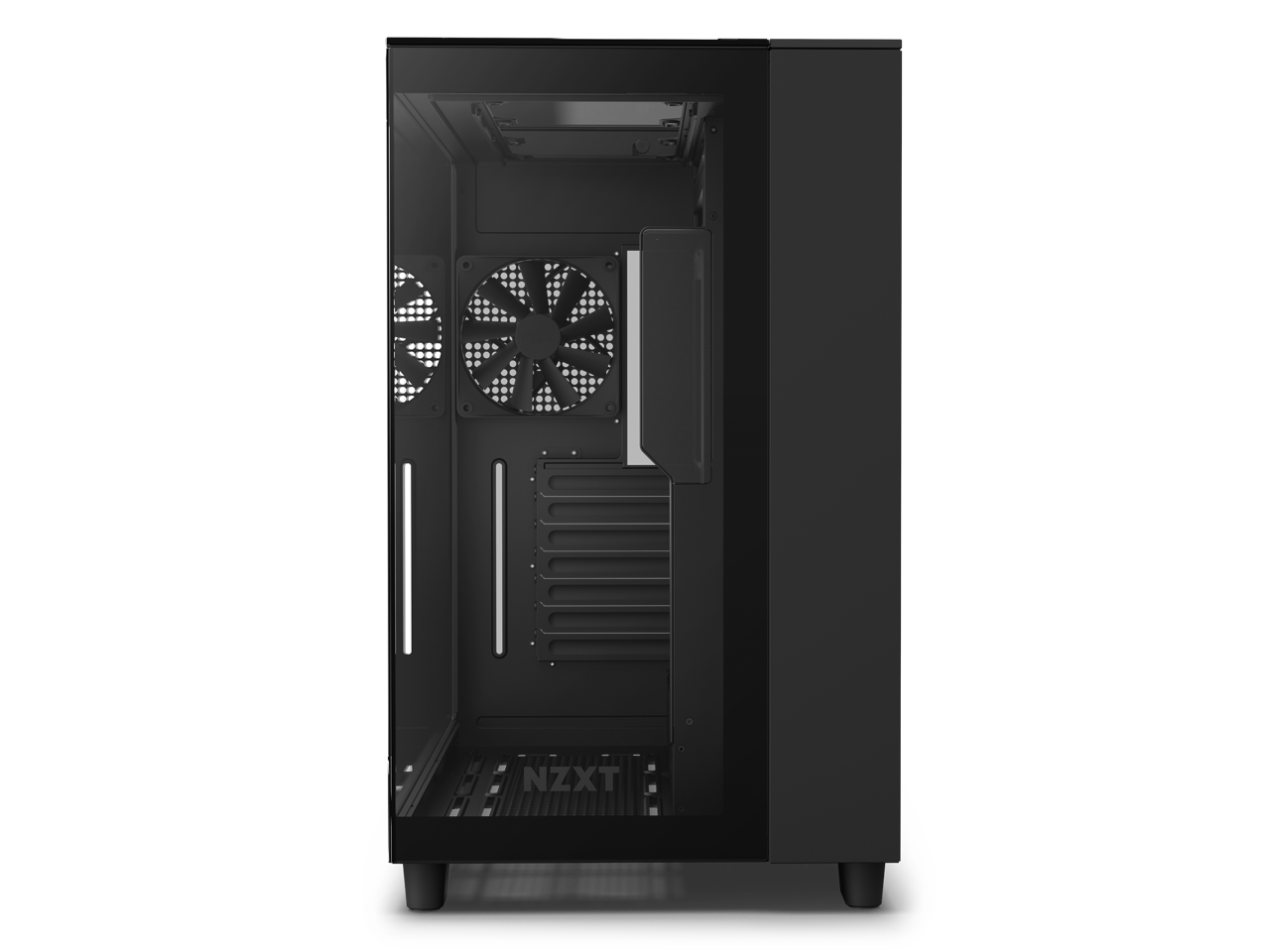 Nzxt H Elite All Black Cm H Eb Premium Dual Chamber Mid