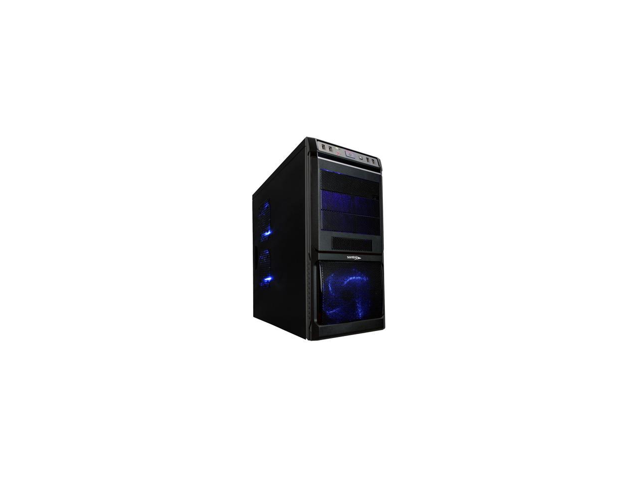 Sentey Black Box Series BX1 4285 V2 1 Black Computer Case Newegg