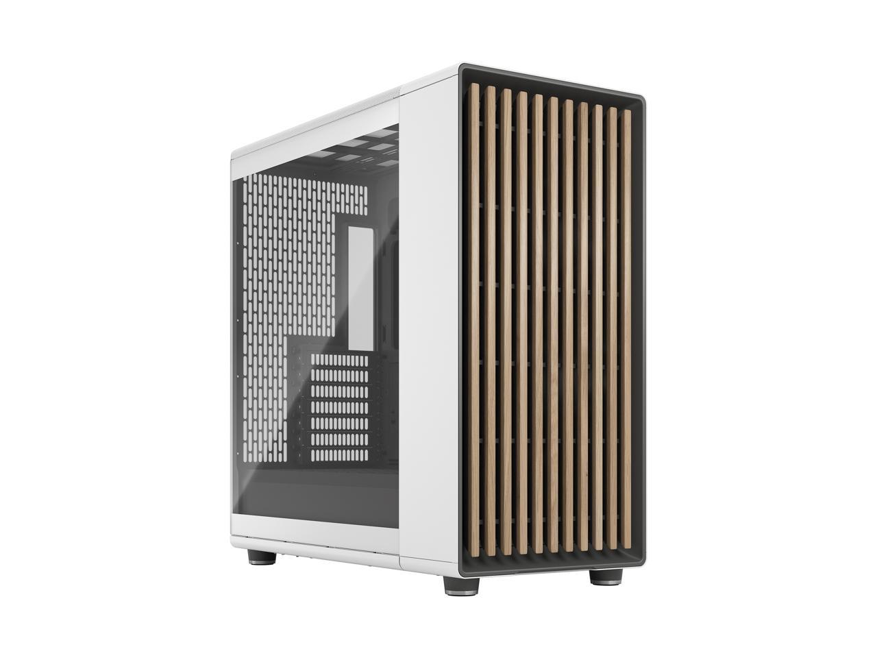 Fractal Design North Xl Atx Matx Mid Tower Pc Case Chalk White