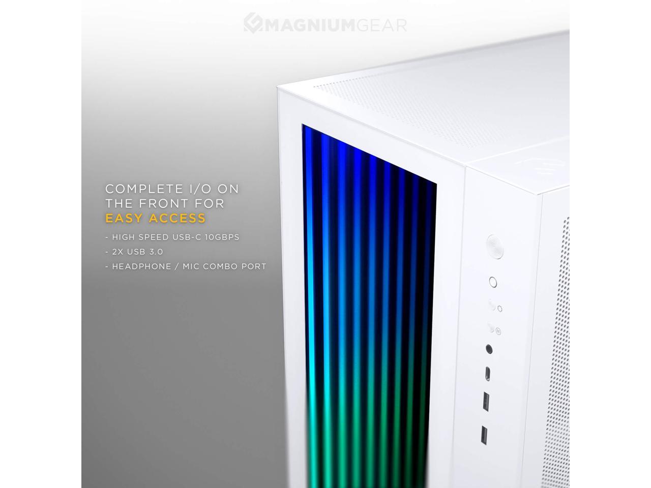 MagniumGear NEO Qube 2 IM Dual Chamber ATX Mid Tower Digital RGB