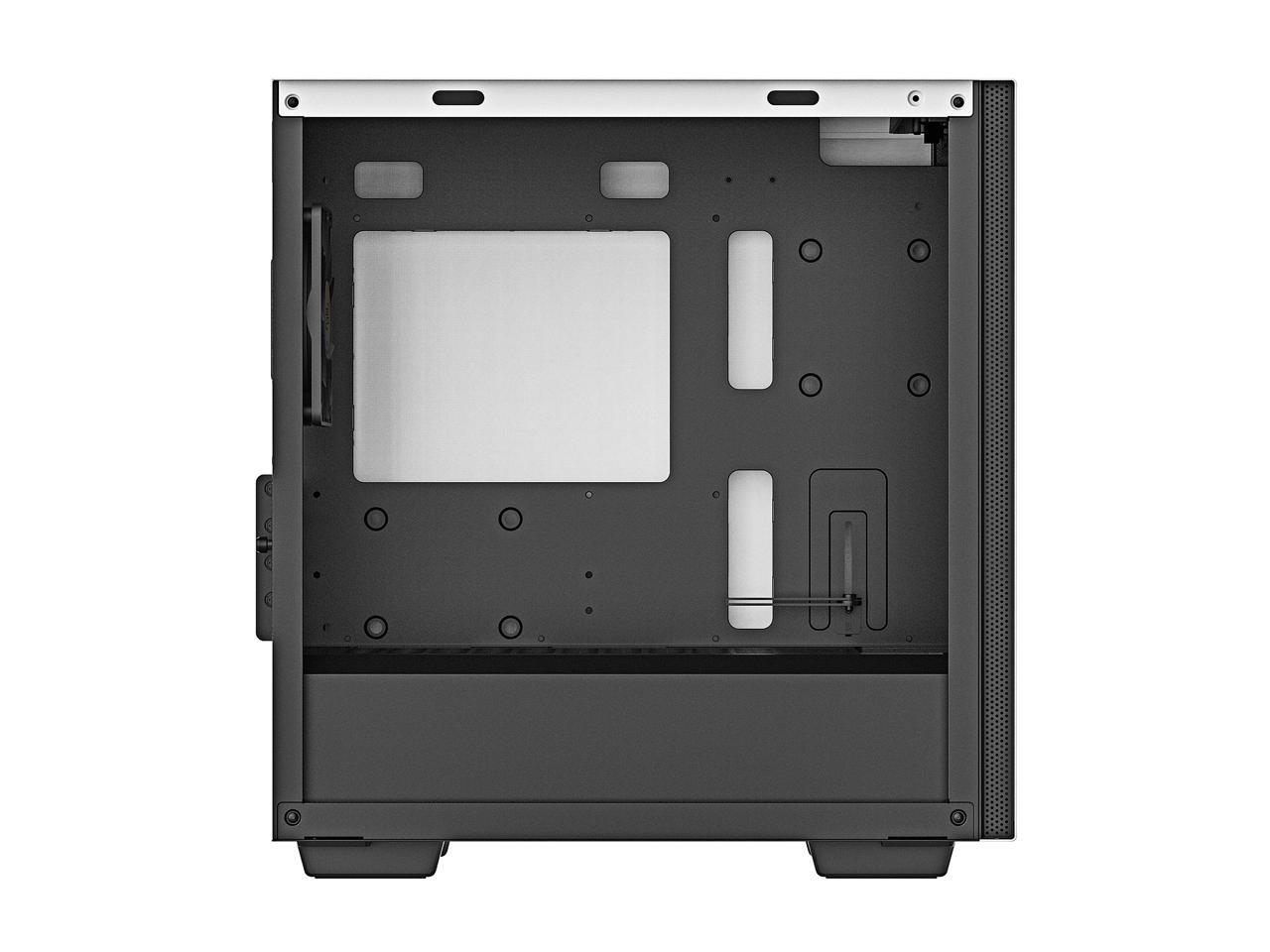 DeepCool MACUBE 110 WH Micro ATX Case With Full Size Magnetic Tempered