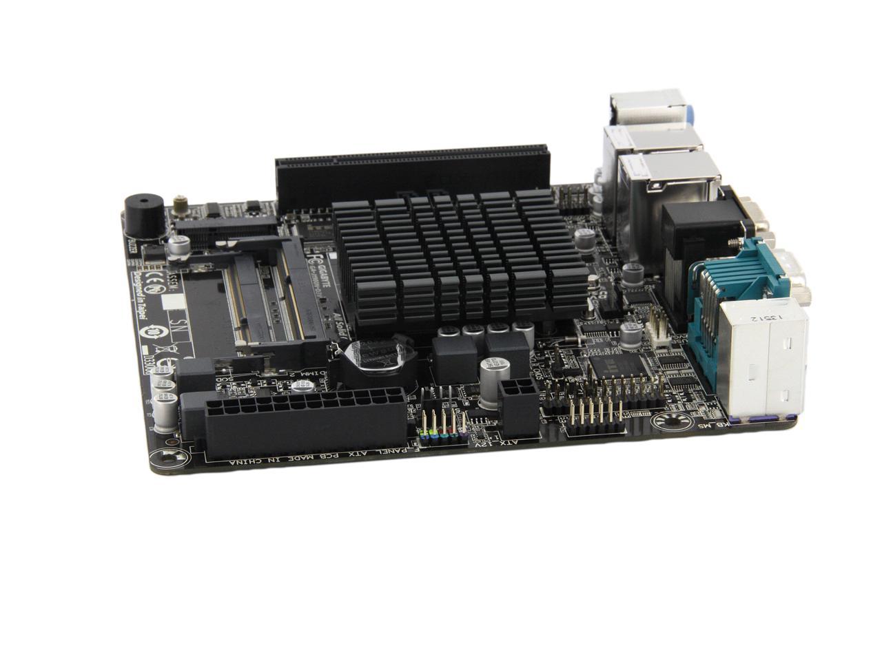 GIGABYTE GA J1900N D3V Intel Celeron J1900 Mini ITX Motherboard CPU VGA