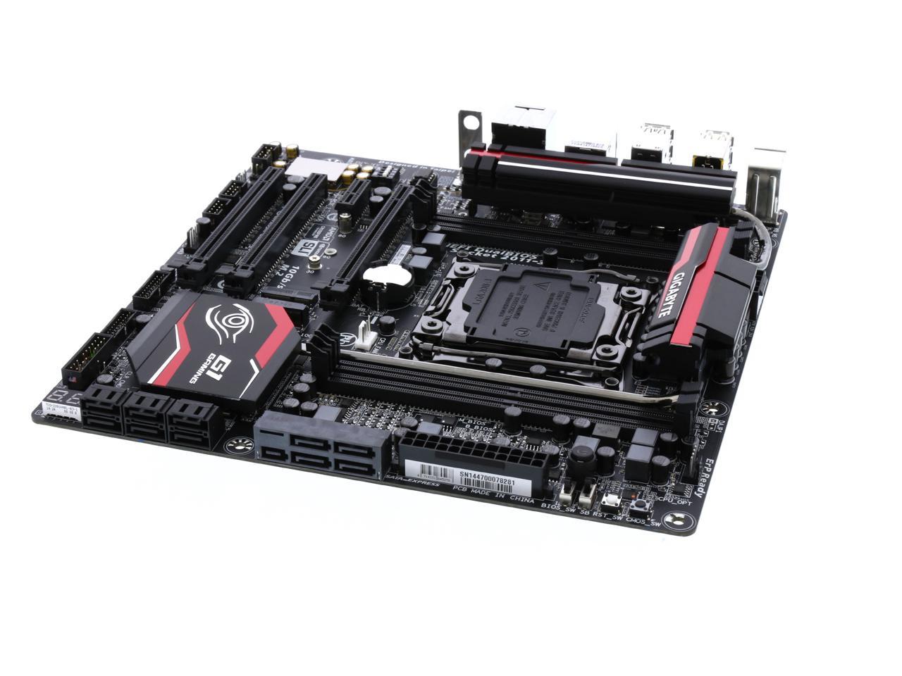 Open Box GIGABYTE G1 Gaming GA X99M GAMING 5 LGA 2011 V3 Micro ATX