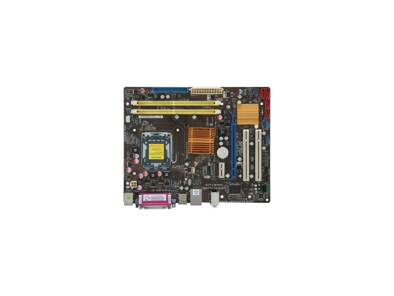 ASUS P5QPL AM LGA 775 Micro ATX Intel Motherboard Newegg Ca