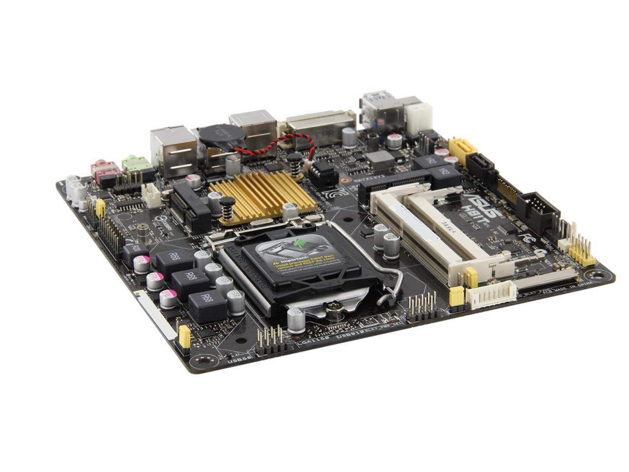 Asus H T Csm Lga Thin Mini Itx Intel Motherboard Newegg Ca