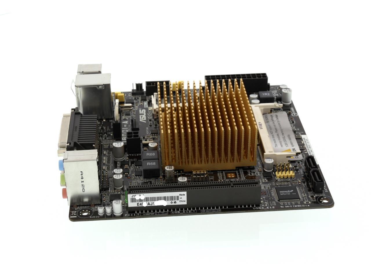 Asus J I A Intel Celeron Dual Core J Mini Itx Motherboard Cpu