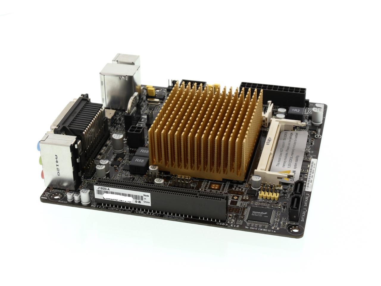 ASUS J1800I A Intel Celeron Dual Core J1800 Mini ITX Motherboard CPU