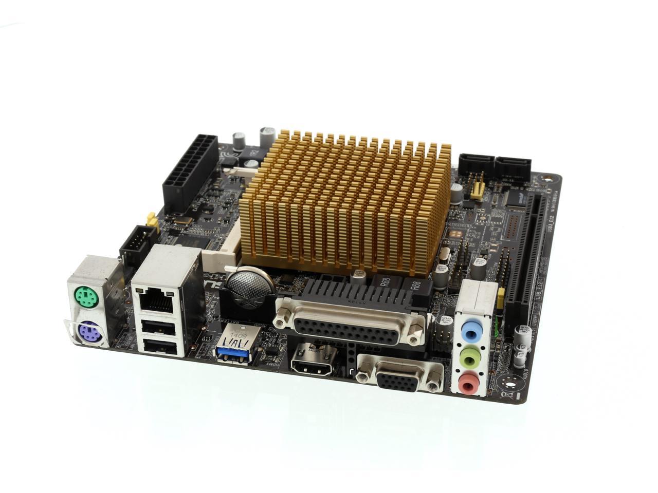 Asus J I A Intel Celeron Dual Core J Mini Itx Motherboard Cpu