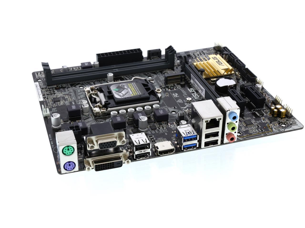 ASUS MOTHERBOARDS H110M A M 2 Micro ATX Motherboards Intel Newegg