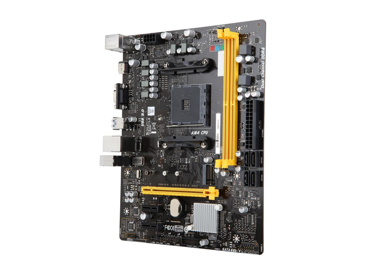 Biostar B Mh Am Micro Atx Amd Motherboard Newegg