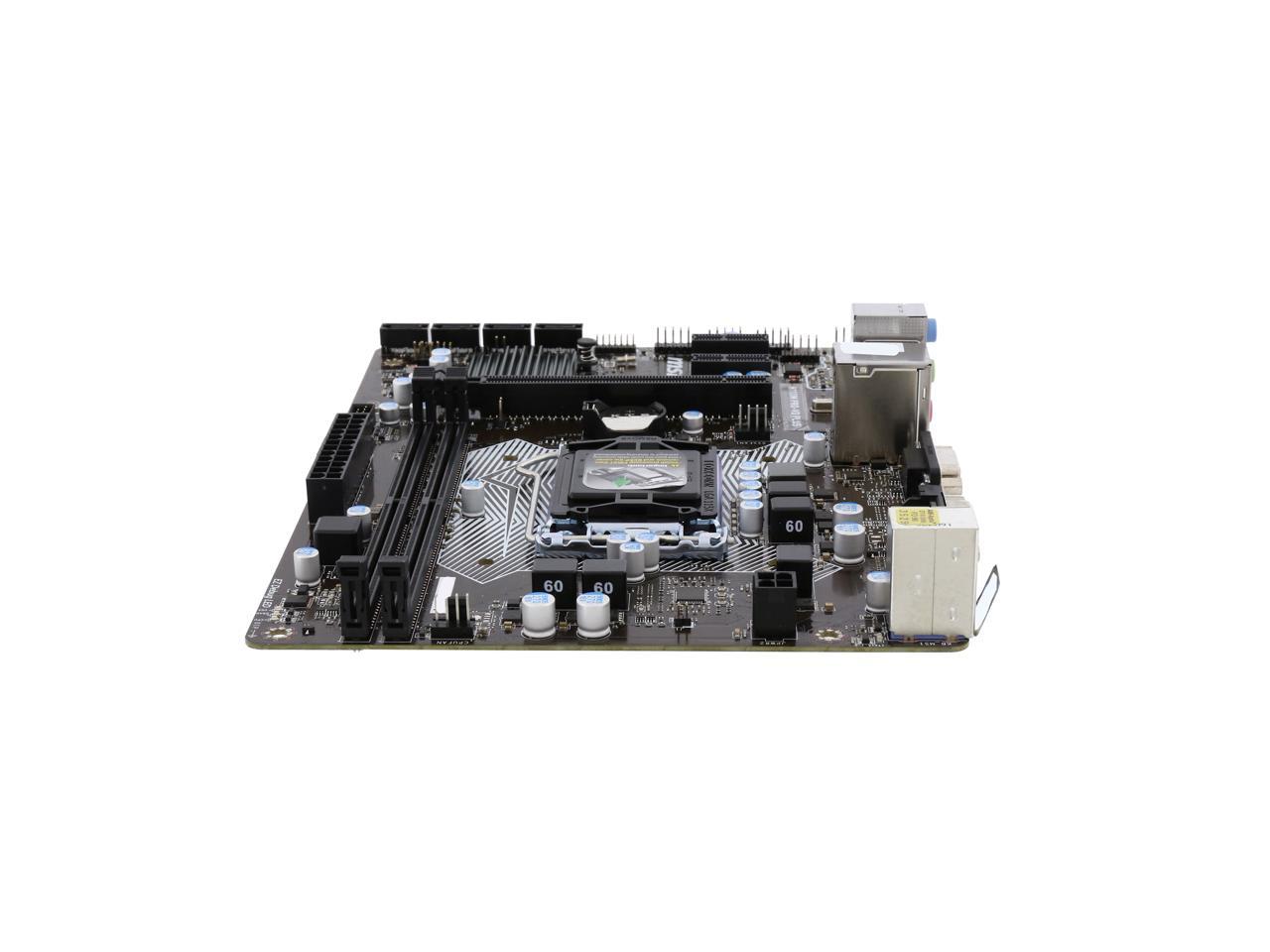 Refurbished Msi H M Pro Vd Plus Lga Intel H Sata Gb S Usb