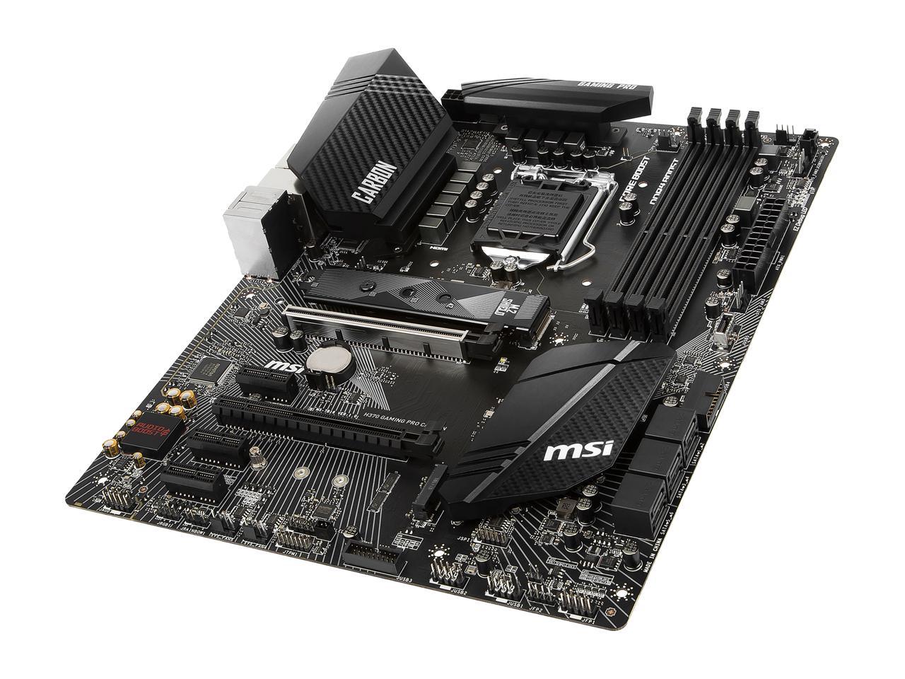 Msi H Gaming Pro Carbon Lga Series Atx Intel Motherboard