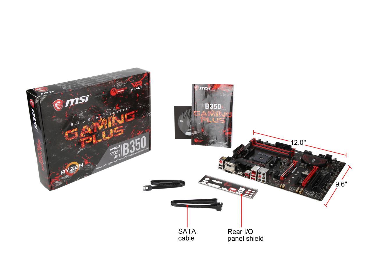 Refurbished Msi Performance Gaming B Gaming Plus Am Atx Amd