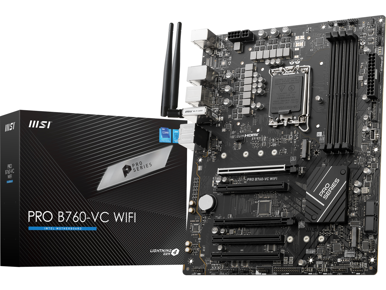 Msi Pro B Vc Wifi Lga Atx Motherboard Newegg