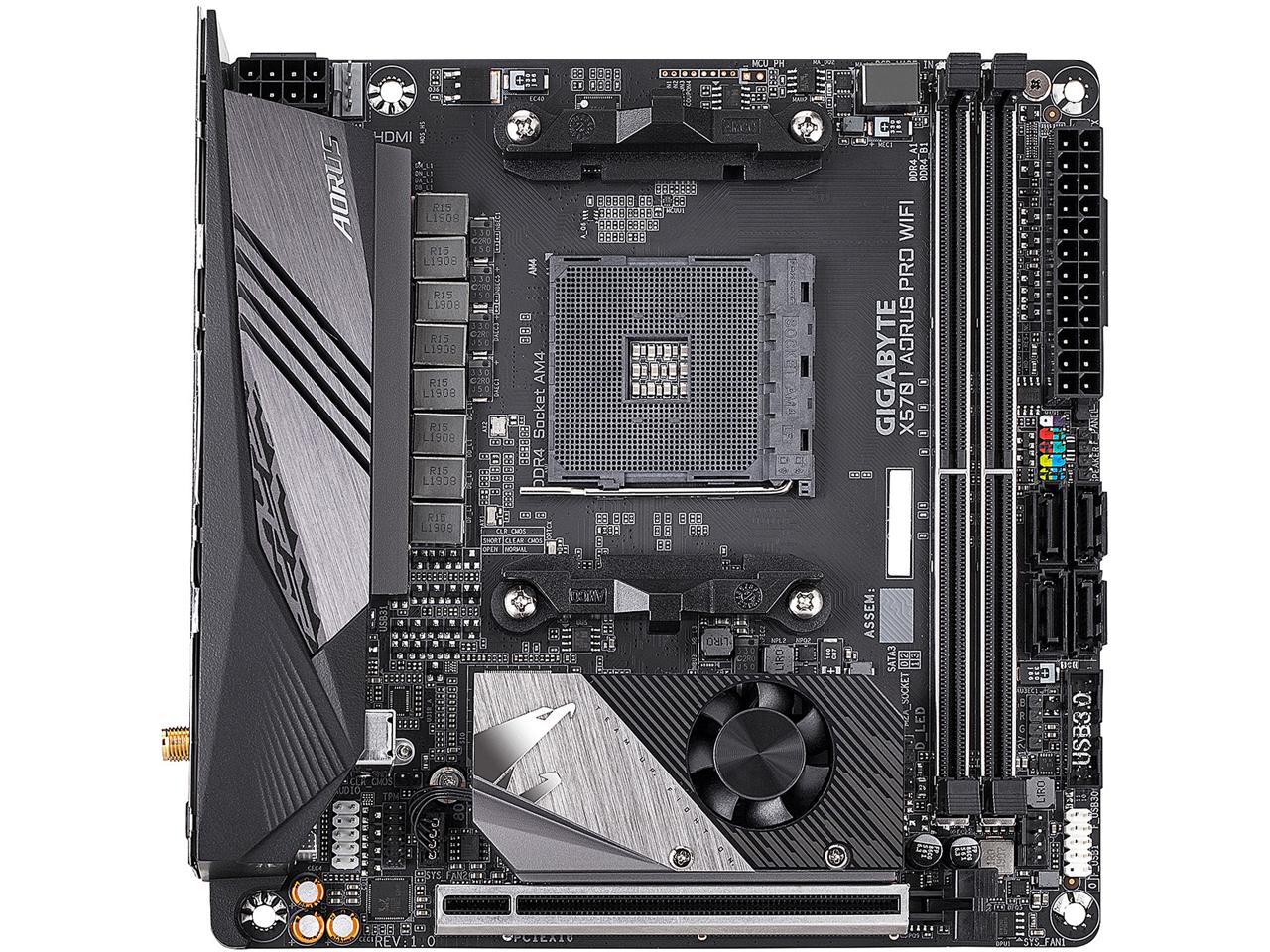 Refurbished Gigabyte X I Aorus Pro Wifi Am Mini Itx Amd