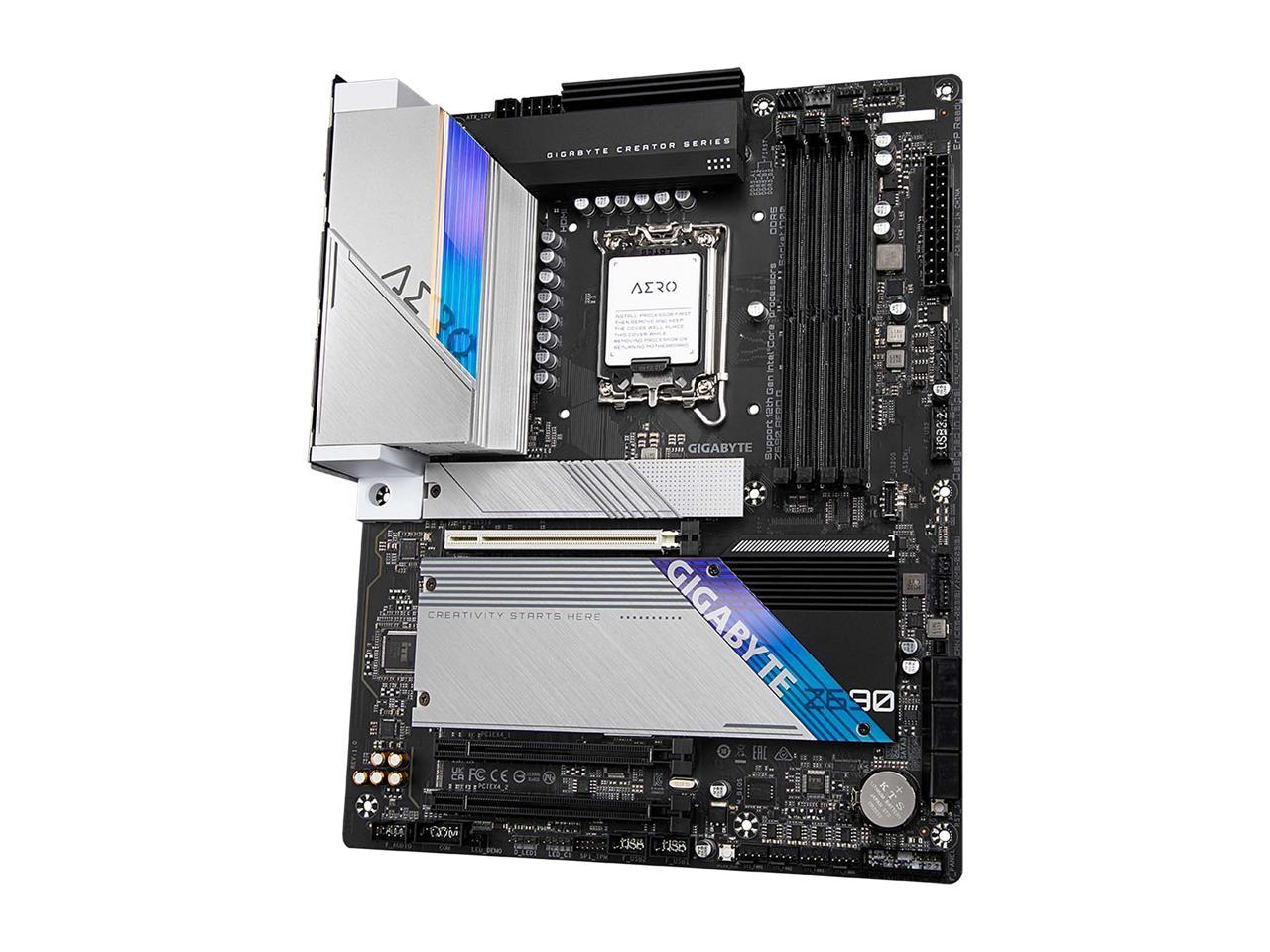 GIGABYTE Z690 AERO G LGA 1700 Intel Z690 ATX Motherboard With DDR5