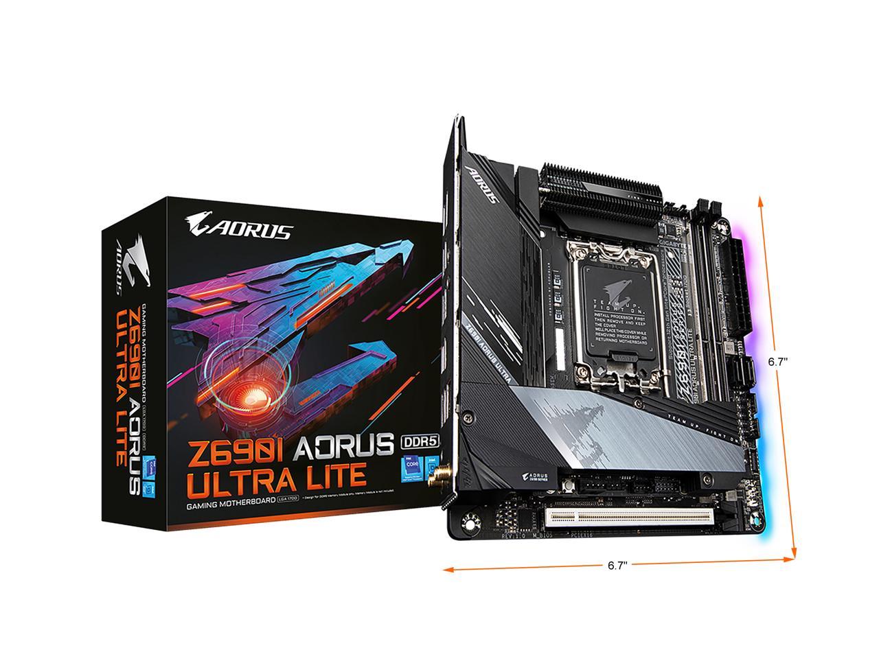 Gigabyte Z I Aorus Ultra Lite Rev Lga Ddr Mini Itx Intel