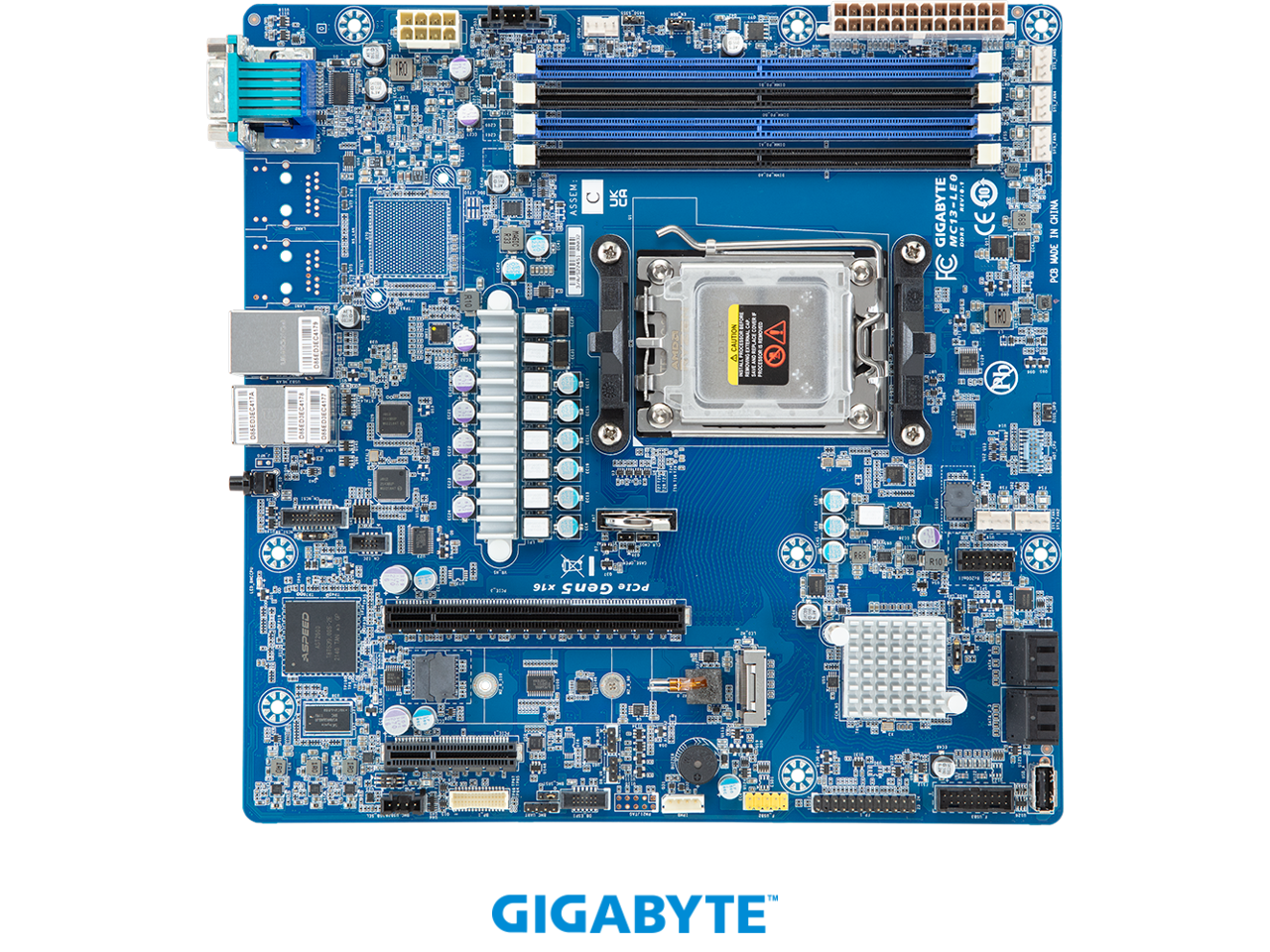 Gigabyte Mc Le Micro Atx Server Motherboard Amd Ryzen Series