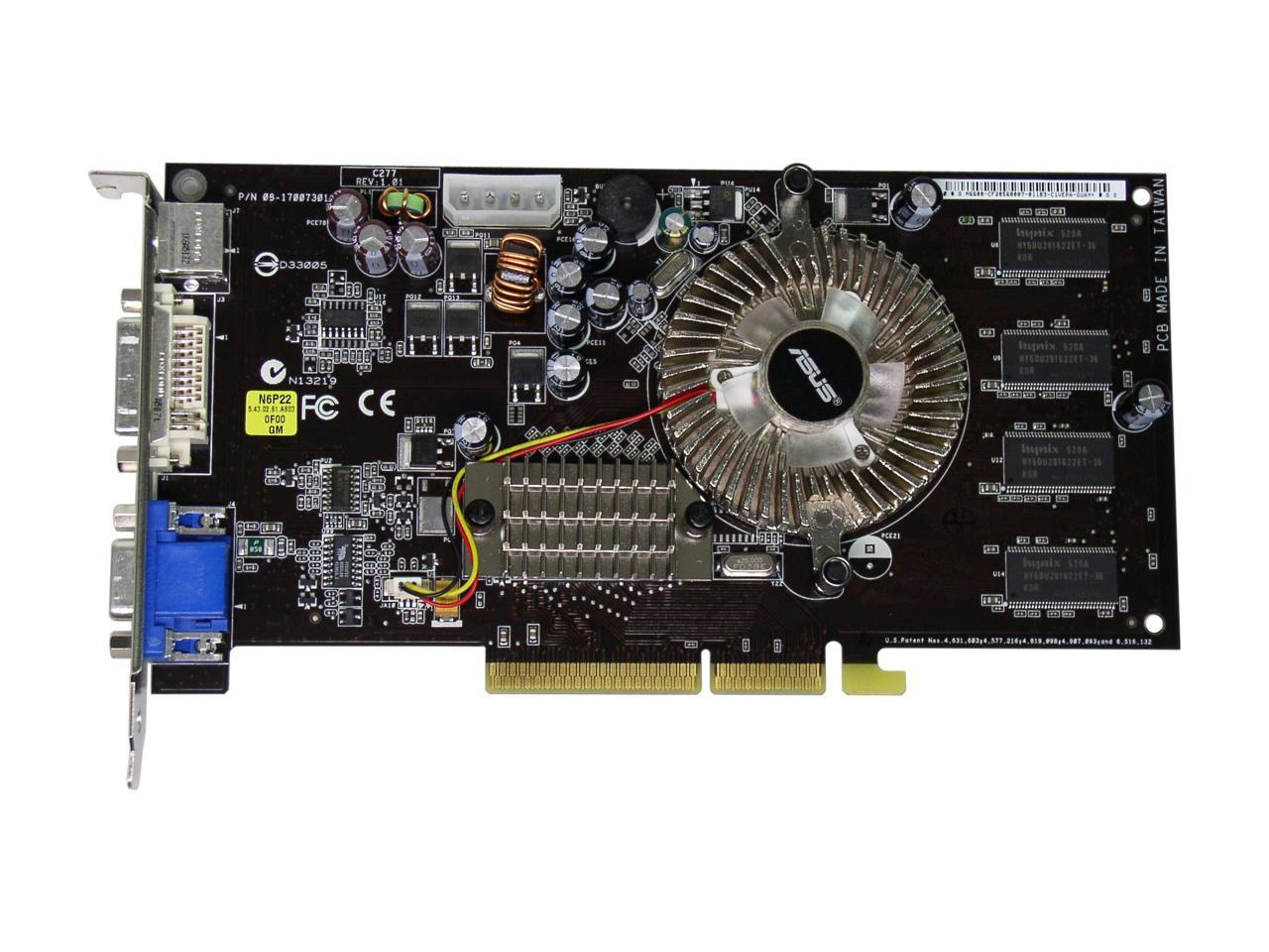 ASUS GeForce 6600 Video Card N6600 TD 128 Newegg