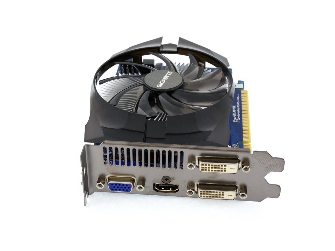 Gigabyte Geforce Gt Gb Mm Fan Oc Edition Newegg Ca