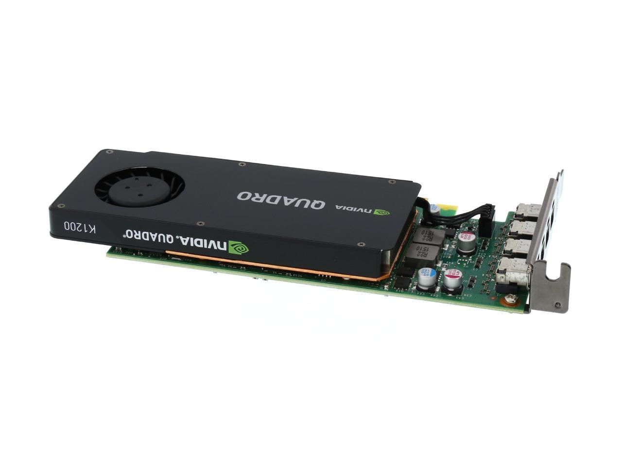 PNY Quadro K1200 VCQK1200DVI PB 4GB 128 Bit GDDR5 PCI Express 2 0 ATX