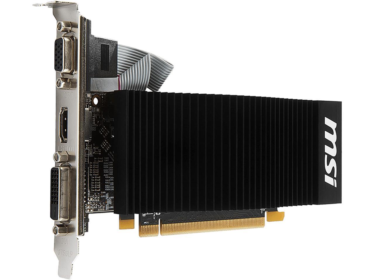 Msi Radeon R Video Card R Gd H Lp Newegg Ca