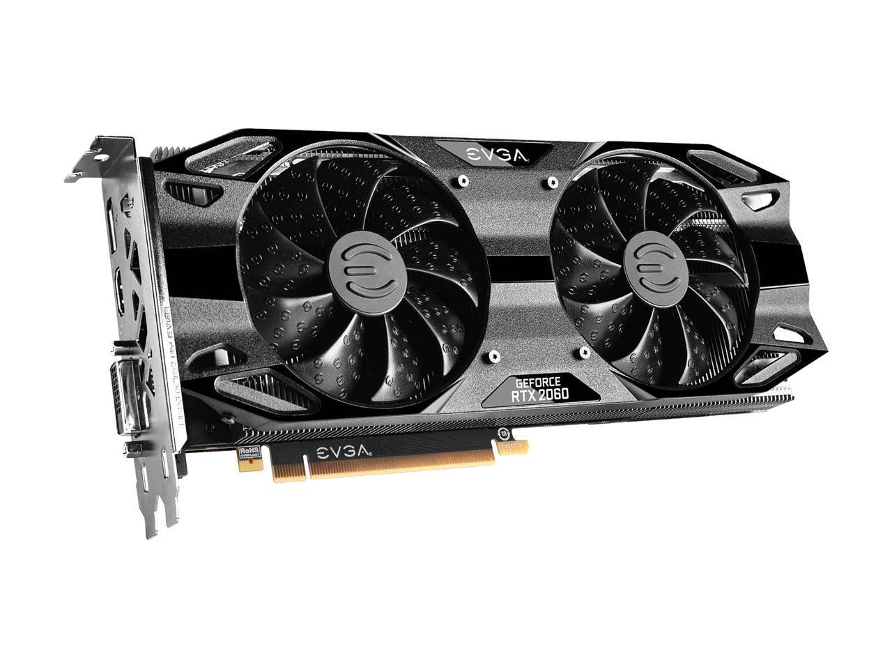 EVGA GeForce RTX 2060 12GB XC GAMING 12G P4 2263 KR 12GB GDDR6 Dual