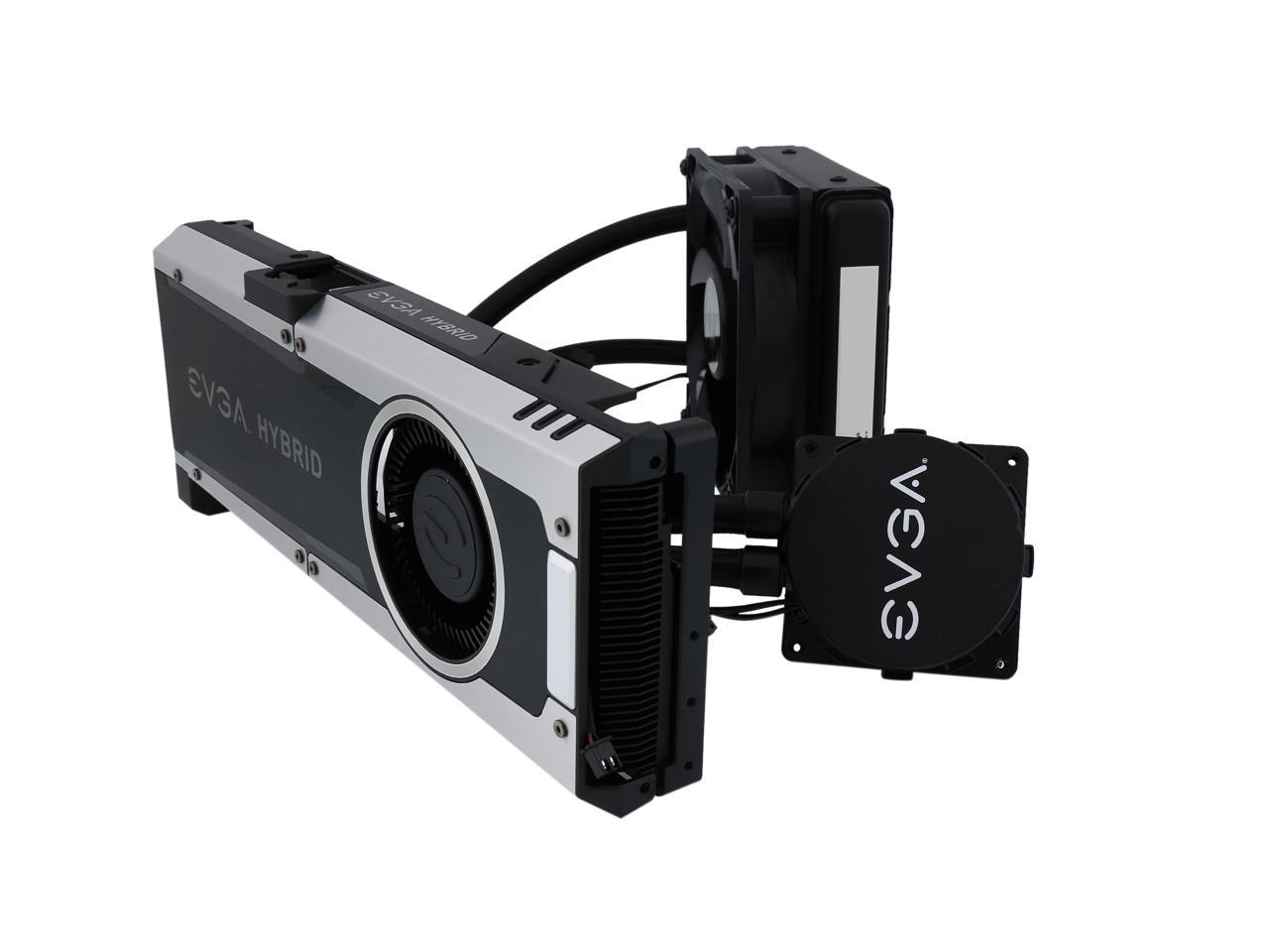 EVGA GTX 1080 1070 Hybrid Waterblock Cooler Model 400 HY 5188 B1