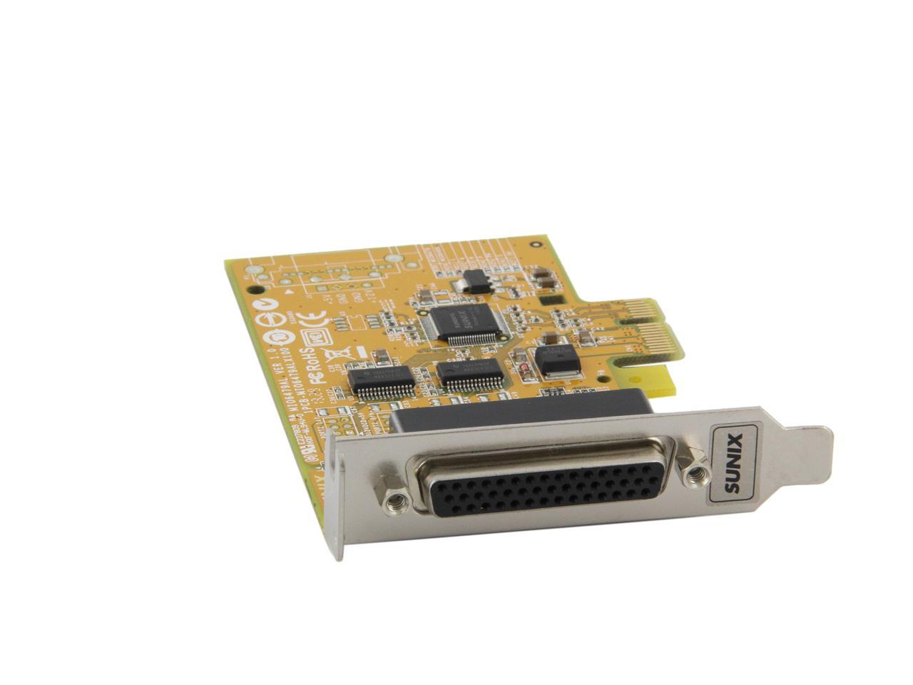 Sunix Port Rs Port Parallel Pci Express Low Profile Multi I O