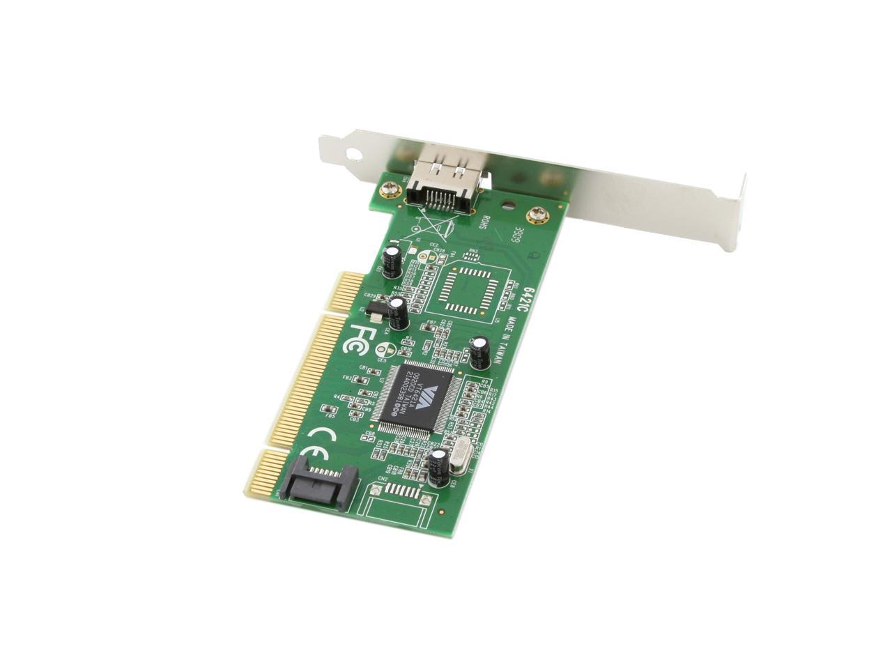 StarTech 1 Port ESATA 1 Port SATA PCI Controller Card W LP