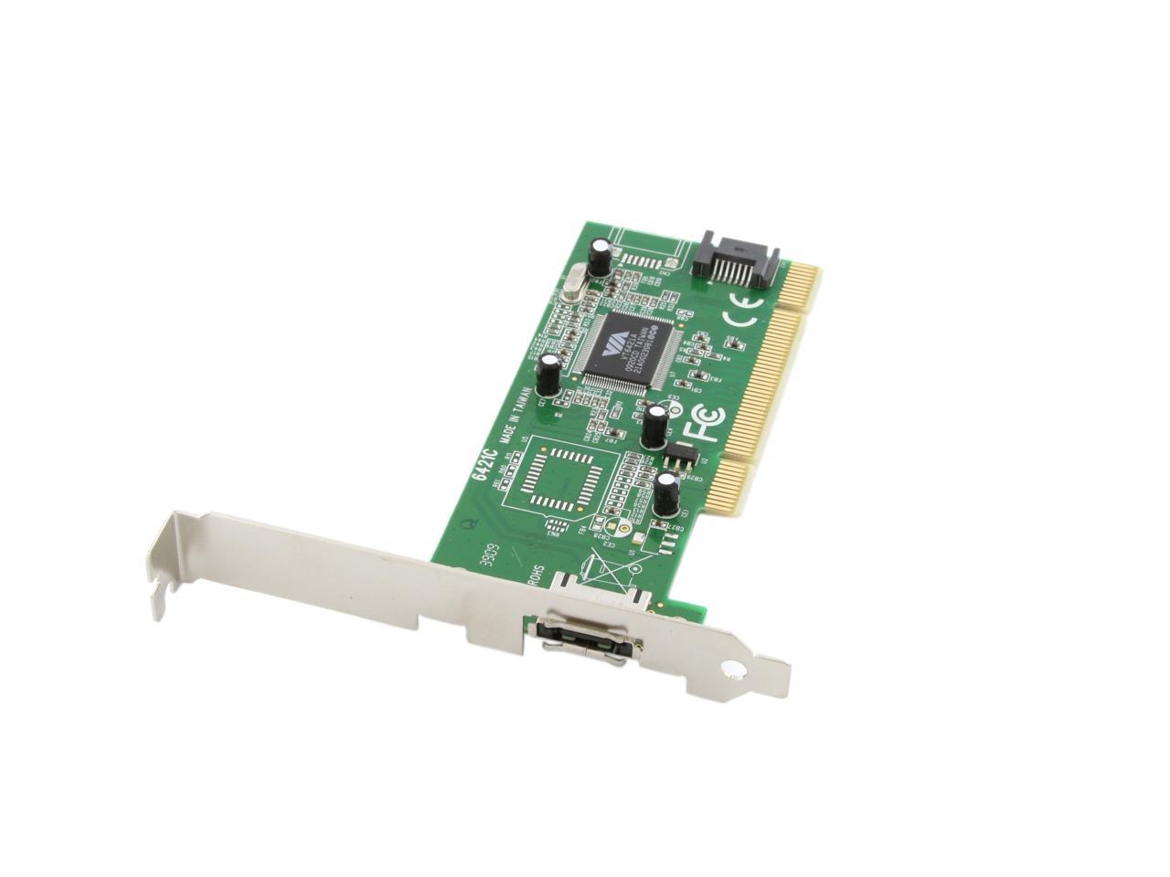 StarTech 1 Port ESATA 1 Port SATA PCI Controller Card W LP