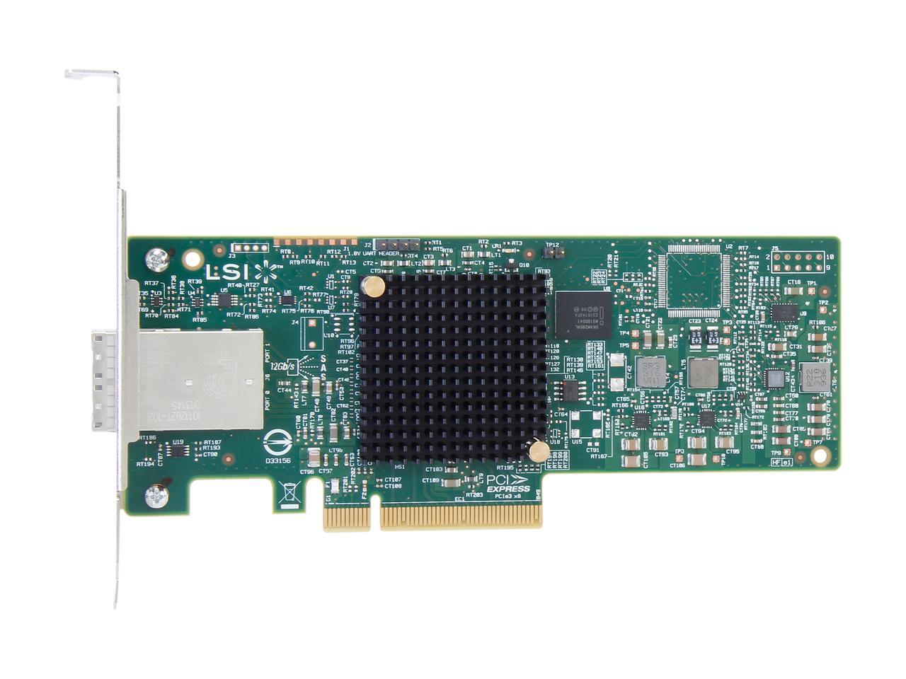 Lsi E Pci Express X Sata Sas Port Sas Gb S Hba