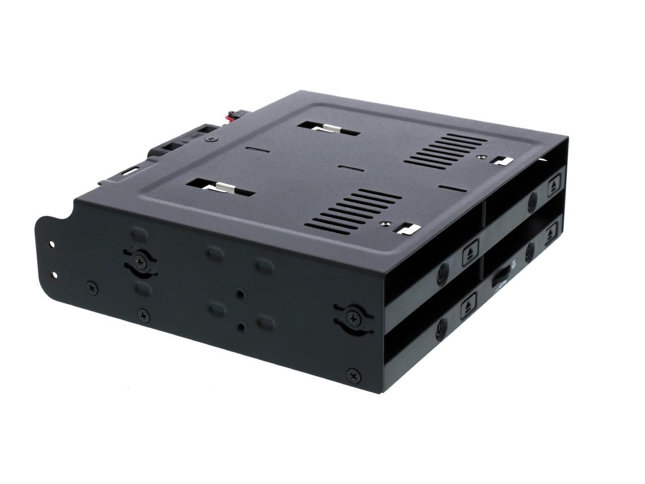 ICY DOCK MB524SP B 4 X 2 5 SSD Dock Trayless Hot Swap SATA Mobile Rack