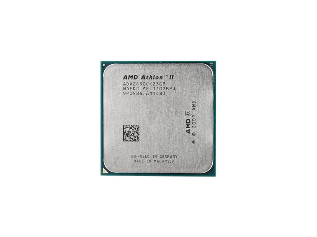 Refurbished AMD Athlon II X2 245 Regor Dual Core 2 9 GHz Socket AM3