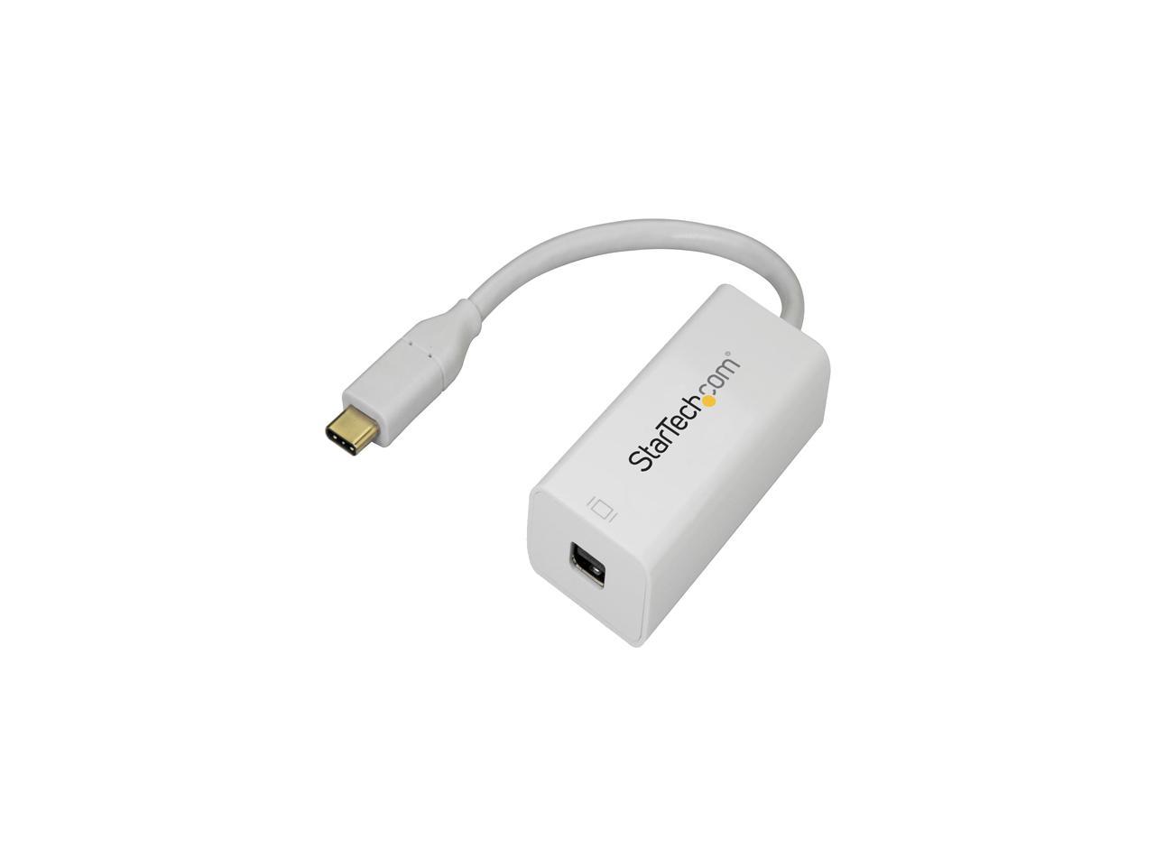 Startech Cdp Mdp Usb C To Mini Displayport Adapter K Hz Usb C