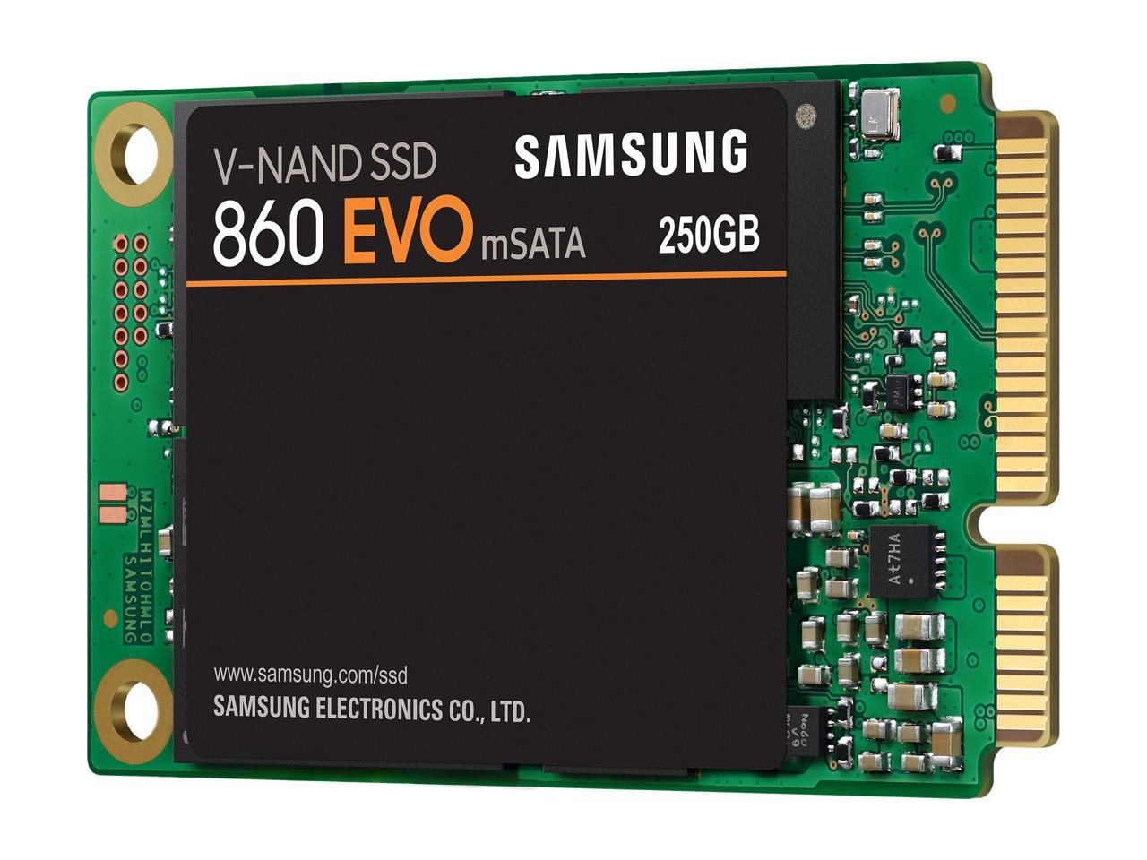 SAMSUNG 860 EVO Series MSATA 250GB SATA III V NAND 3 Bit MLC Internal