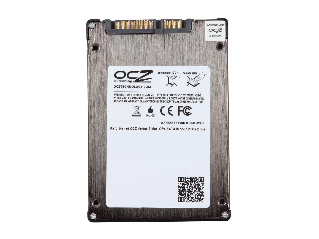 Refurbished OCZ Vertex 3 Series MAX IOPS Edition 2 5 120GB SATA III