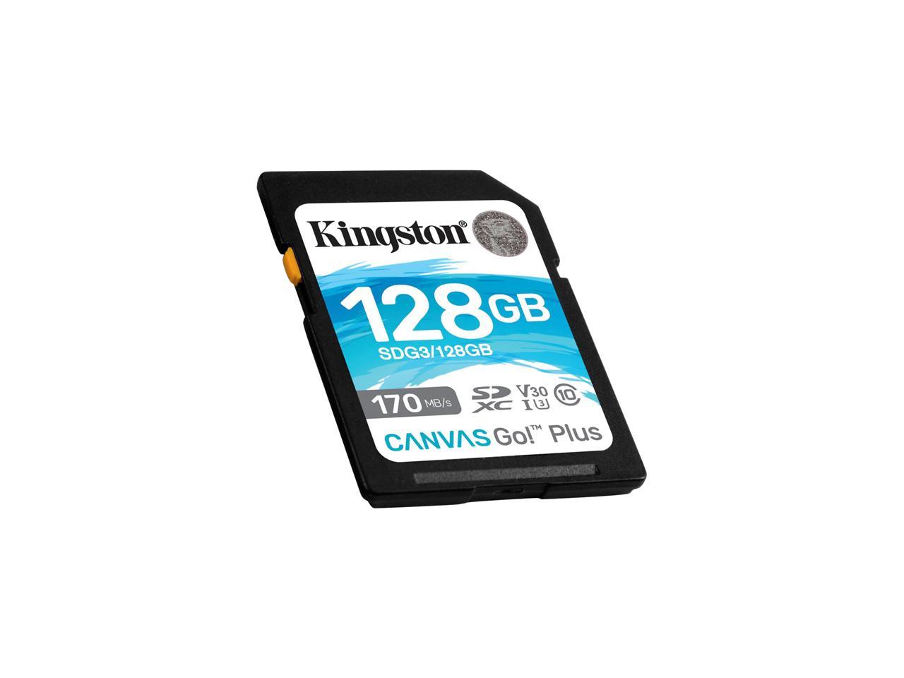 Kingston Canvas Go Plus 128GB Secure Digital Extended Capacity SDXC