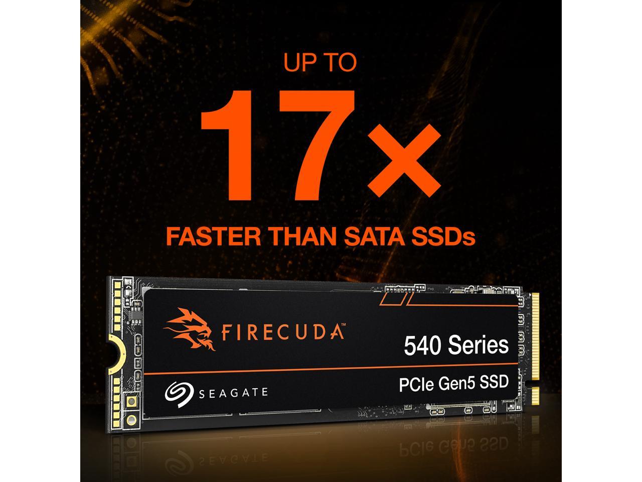 Seagate FireCuda 540 GEN5 NVME SSD M 2 2280 1TB PCI Express 5 0 X4 3D