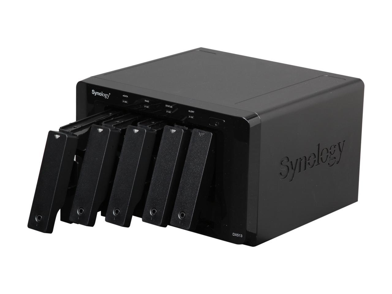 Synology Bay Expansion Unit Dx Diskless Newegg