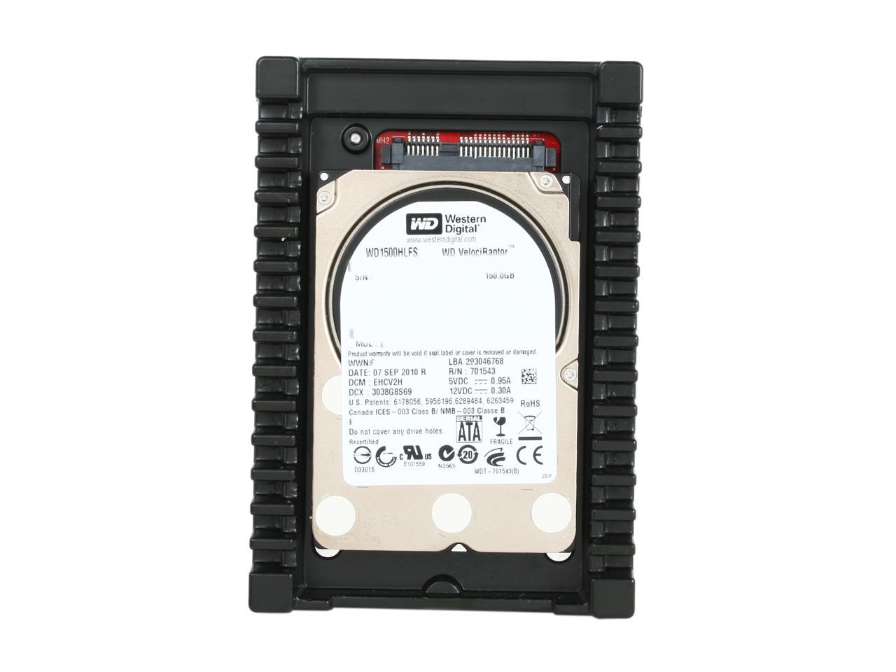 Refurbished Western Digital WD VelociRaptor WD1500HLFS 150GB 10000 RPM