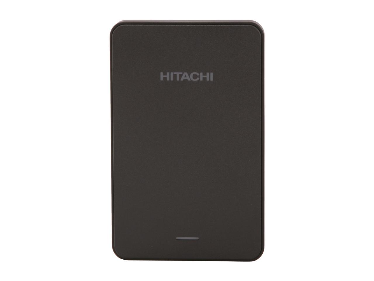 Hitachi Gst Touro Mobile Gb Usb External Hard Drive Black