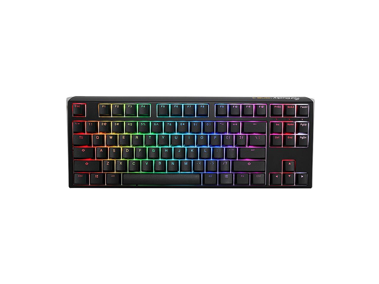 Ducky ONE 3 RGB Black TKL Mechanical Keyboard MX Clear Newegg Ca